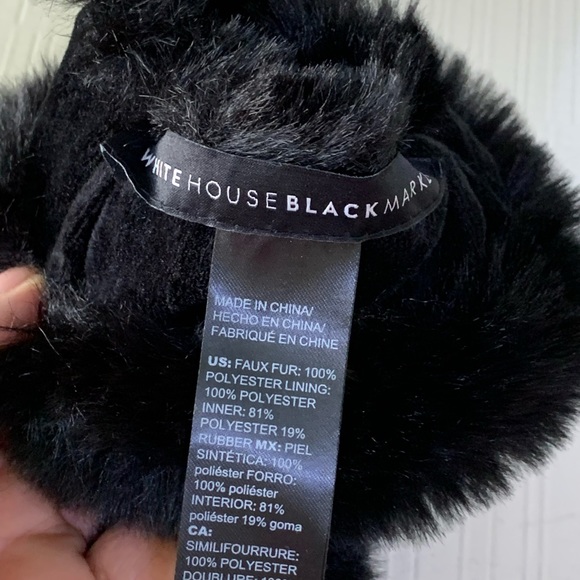 WHBM faux fur cuffs - Picture 7 of 8